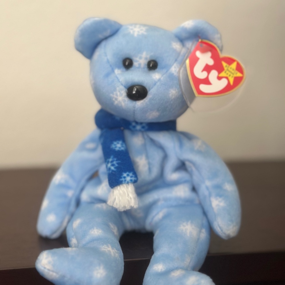1999 “Holiday Teddy” Ty Beanie Baby Plush